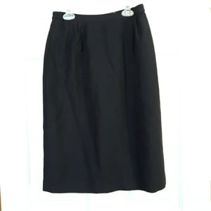 Christopher Lined Navy Skirt Size 8